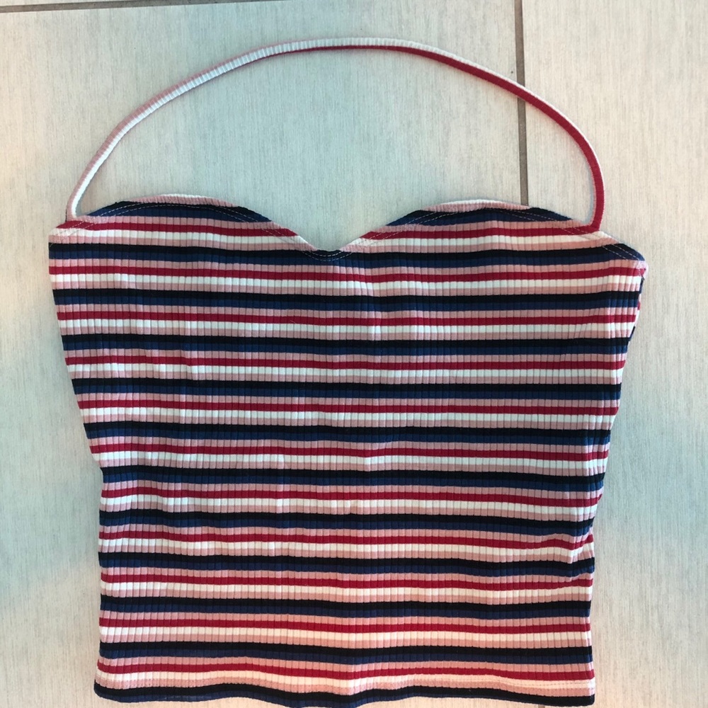 Reformation halter crop top - size m